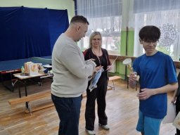 Finał Mistrzostw Szkoły w indywidualnym tenisie stołowym